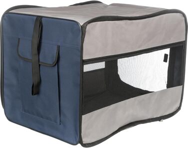 Тріксі переносна собача будка Twister S-M, 50x52x76 см - з функцією Pop-Up, для внутрішнього та зовнішнього використання, з сумкою для перенесення