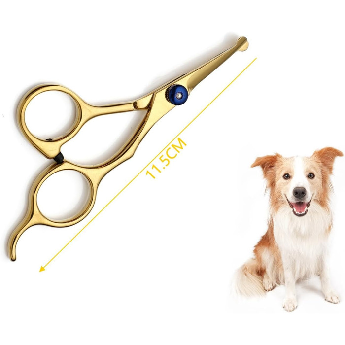 Професійна 5-в-1 фен-гребінець для собак: ножиці з нержавіючої сталі, гребінець, ножиці для стрижки та догляду