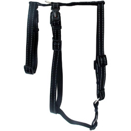 Шлея для собак Wolters Soft & Safe No Escape M 40-50 см, чорна