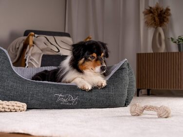 TrendPet VitaBed - ортопедичне собаче ліжко преміум-класу з матрацом з Memory Foam 5 см (100x90 см)