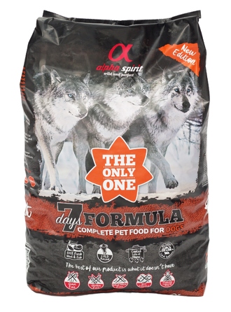Повнораціонний сухий корм для собак Alpha Spirit 7 Days Formula, 12 кг