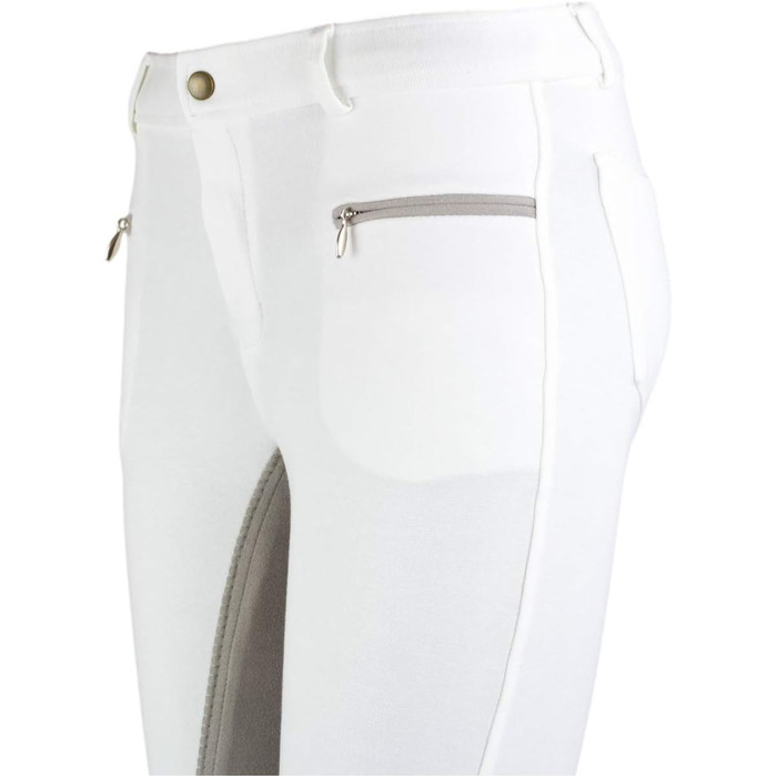 Жіночі верхові штани RL24 Vollbesatz Flex BASICLINE (34, білий/сірий)