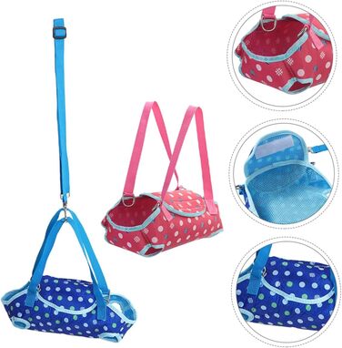 JOINPAYA Сумка-переноска для собак та котів, 2 шт. - переноска для цуценят та маленьких тварин, з регульованими ременями, дихаюча, для подорожей та прогулянок