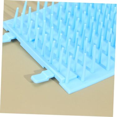 Електрична машинка для миття лап домашнім тваринам POPETPOP з USB-зарядкою (синьо-біла)