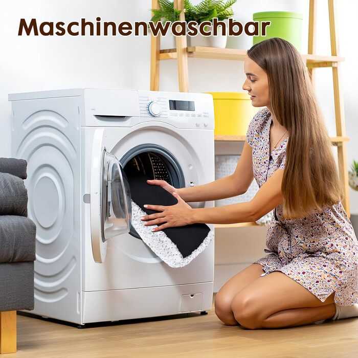 М'яке ортопедичне ліжко для собак Homaxy, великих порід, 120x74x10 см, біле. Зручна, з антиковзним покриттям, легко миється.