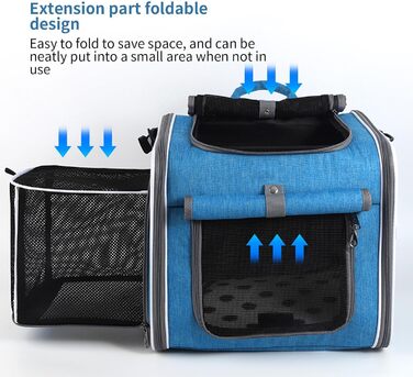 Корзина для собак на велосипед: стабільний дизайн, посилений каркас, переносний передній багажник, регульована, з системою Airflow | Ідеальне рішення для транспортування собак під час кемпінгу та велопоїздок