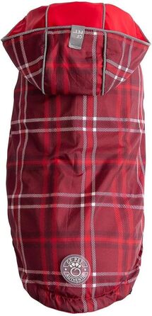 Дощовик для собак GF Pet ElastoFit, водонепроникний, зелений, розмір 4XL (спинка 38 см)