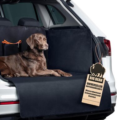 Захисна килимок у багажник BigDean для собак та багажу з захистом бокових стінок та бампера – водонепроникний та брудовідштовхуючий