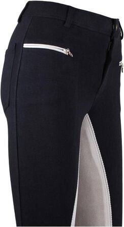 Жіночі верхові штани RL24 Vollbesatz Flex BASICLINE (38, чорний/сірий)