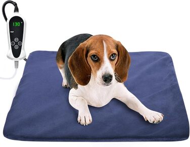 Електричний нагрівальний килимок для собак та котів RIOGOO, 55x45 см з автовимкненням