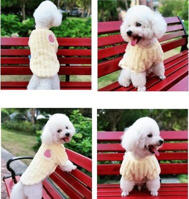 Теплий пуловер для кота з м'якої бавовни, рожевий котик, ростовка L (4-5 кг), з мішечком для одягу