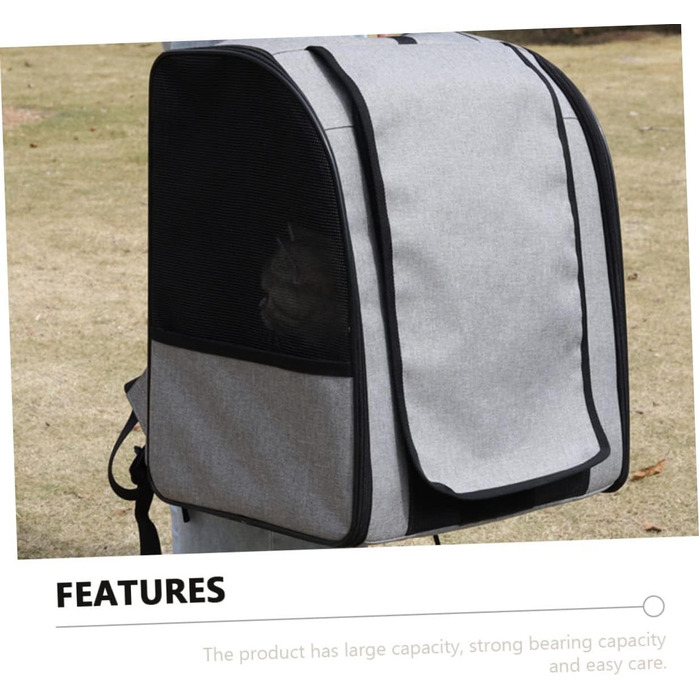 Рюкзак для котів Verdanverse: дихаючий, місткий, з міцного матеріалу, для транспортування котів та маленьких тварин