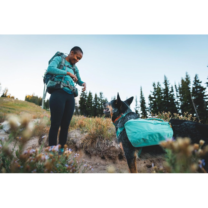 Нашийник для собак Ruffwear Front Range з V-подібним кільцем, регульований, зручний, м'який, для собак, з кільцем для повідка, 14'-20' (Базальтовий сірий, 20'-26')