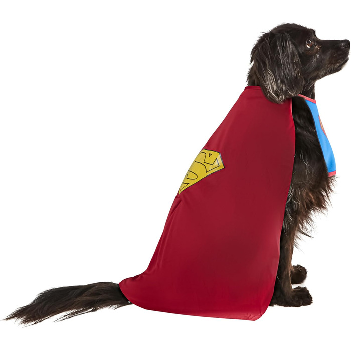 Костюм для собак Superman від Rubie's, блакитно-червоний, розмір XL, для Хелловіну