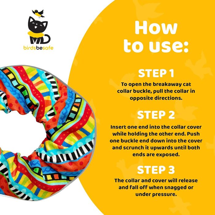 Захисний чохол Birdsbesafe для котячого нашийника