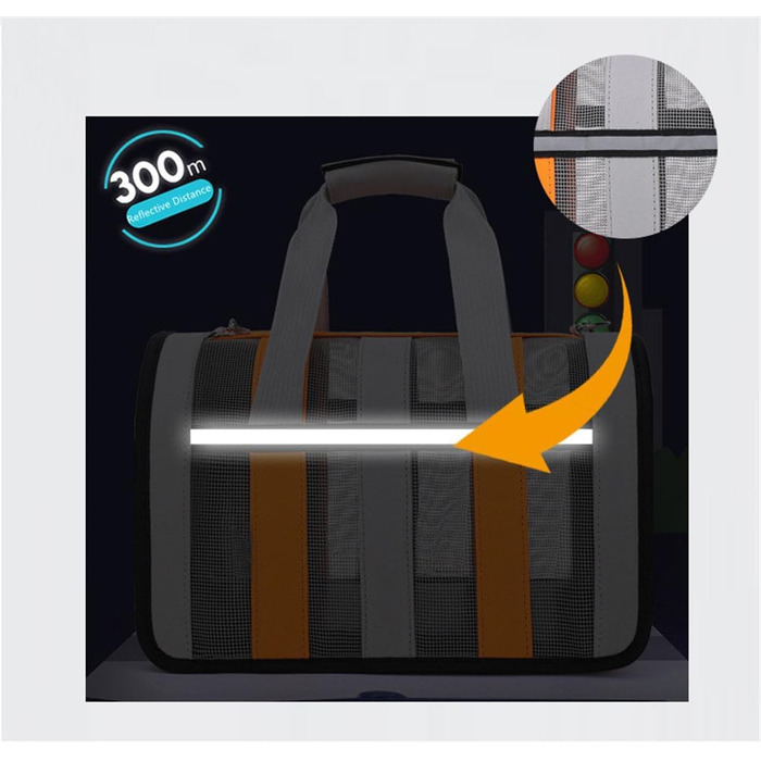 Переносна переносна сумка-переноска для кота з сіткою, складана, рожевого кольору (40x27x24 см)