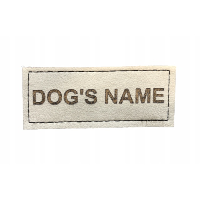 Водонепроникне лежак-ліжко для собак з ім'ям, 130x105 см