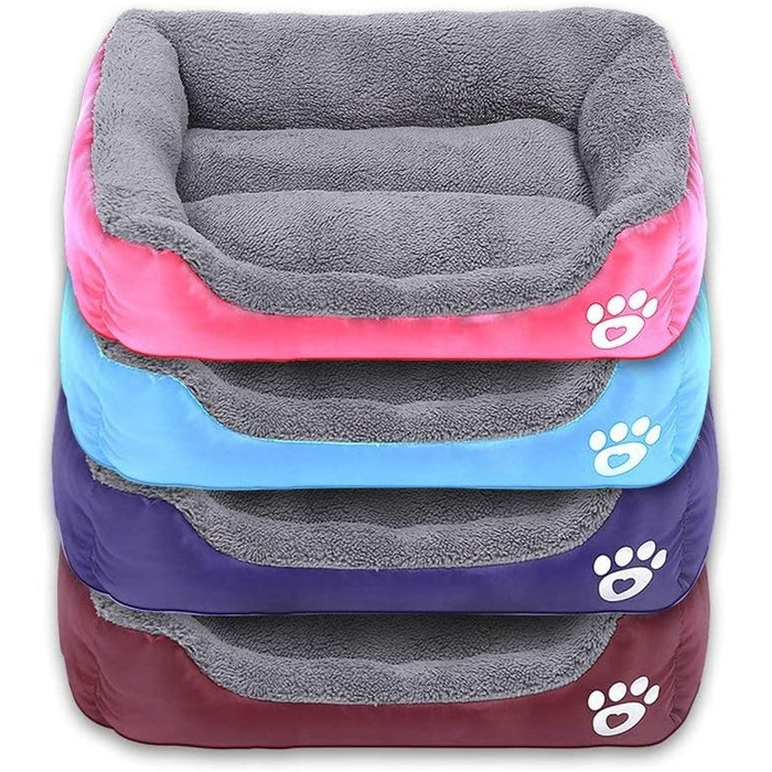 М'який килимок для собак Powerking: миється, для цуценят та маленьких тварин (червоний)