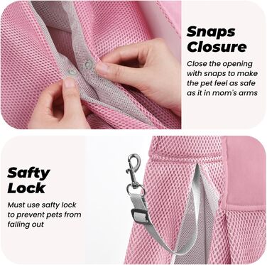 Сумка-переноска для собак та котів, рожева, для подорожей, для цуценят