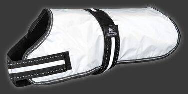 Водонепроникний та вітронепроникний теплий накид для собак Knuffelwuff, 70 см, з клямками та отвором для шлейки