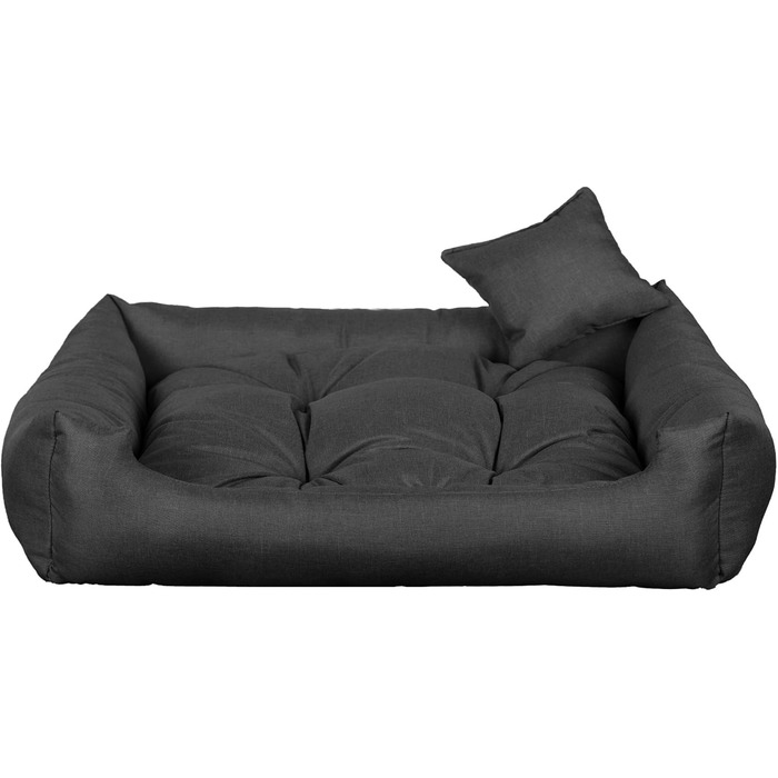 Gutekissen® Лежанка для собак, подушка для собак, лежанка для собак - міцна, якісна, CODURA (2XL – 110x90, антрацит)