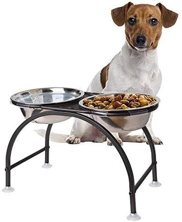 Миска для собак HomeMall, підставка для корму, миска для корму для середніх собак