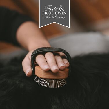 Набір щіток для собак Fritz & Frodewin 'Довга шерсть' | Преміум набір для догляду за шерстю собак | Щітки для вичісування | Для щоденного догляду | З сертифікованого дерева FSC | Безкоштовний засіб для чищення щіток | 100% Made in Germany