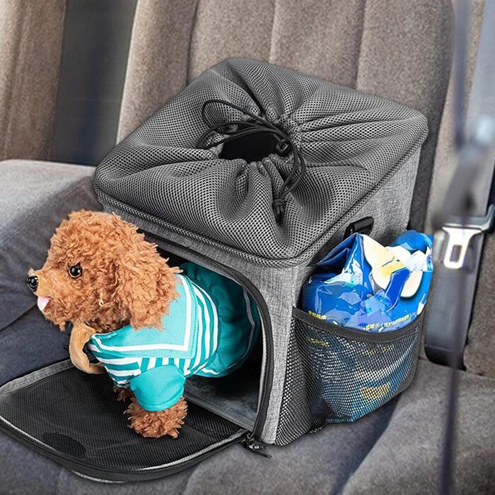 Корзина для собак на велосипед | Легка переносна сумка з аксесуарами для прогулянок, походів, кемпінгу та подорожей