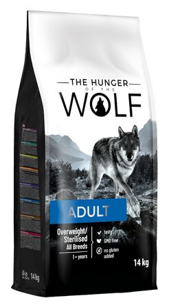 Сухий корм для дорослих собак усіх порід The Hunger of the Wolf Light Formula з куркою для стерилізованих та собак з надмірною вагою, 14 кг