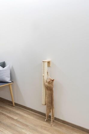 Кігтеточка-стійка для котів Kerbl 77 см, діаметр 8,5 см