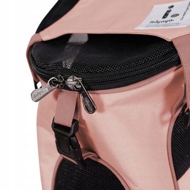 Переноска-рюкзак для собак та котів Ibiyaya Ultralight Pro — рожевий