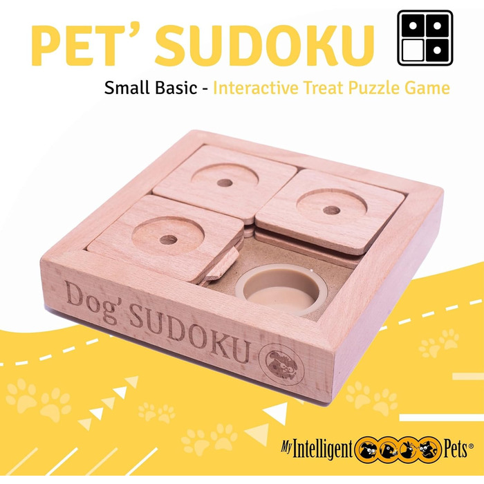 Інтерактивна іграшка-головоломка для собак і котів Sudoku Basic – інтелектуальна іграшка для розвитку мислення тварин