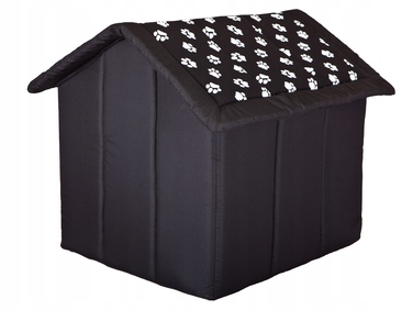 Буда для собак Doggy – м'яке лежак-будиночок, ліжечко для собак, 70x60x63 см