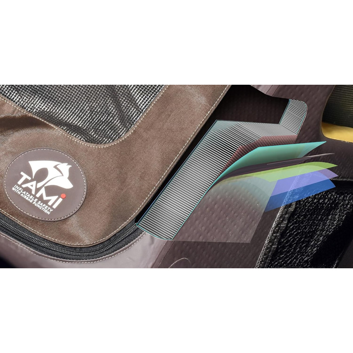 Транспортна переноска для собак Tami Backseat XS: переноска-клітка для автомобіля, автотранспортна коробка для собак, переноска для собак