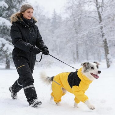 Зимовий теплий комбінезон для собак, водонепроникний, XL