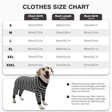 Захисний костюм для собак після операції, костюм для собак після кастрації, захист ран, чорний, XL