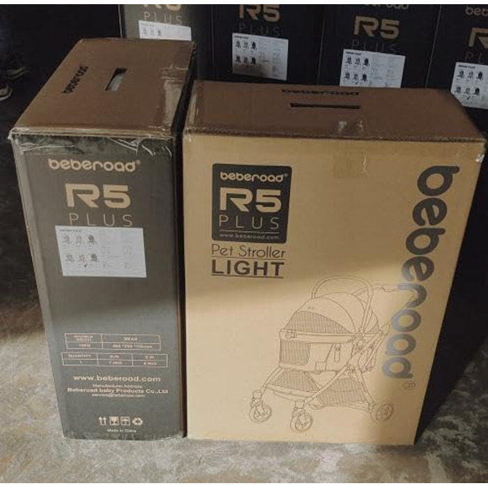 Візок для собак та котів з функцією складання - чорний, 73x55x100 см, до 15 кг