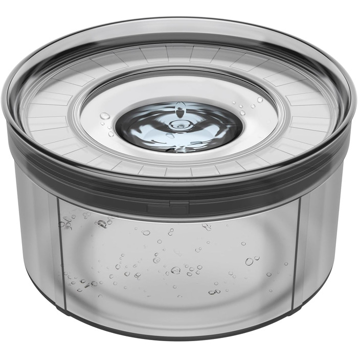Миска для води для собак, не проливається, герметична, BPA-free, 3,8 л, велика місткість, не ковзає, з бортиком від розбризкування, Slobber Stopper для неакуратних питущих