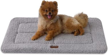 Килимок для собак Joydeco - двосторонній, з флісу, 74x53 см (Сірий)