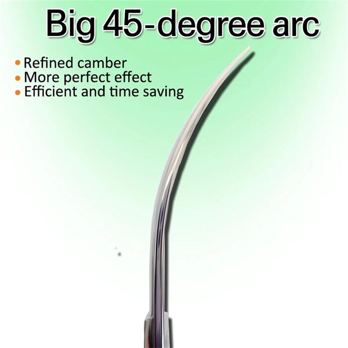 Професійна вигнута ножиця для собак 7.5 дюймів, з ергономічною ручкою, з нержавіючої сталі 440C, для грумінгу собак та котів