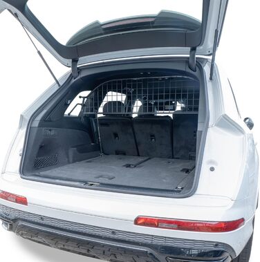Сітка для собак Travall, сумісна з Audi Q7 (2015-) та SQ7 (2016-), сталева, для захисту багажника