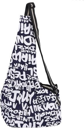 Сумка-переноска для собак і котів Oxford, регульована, блакитна (M)