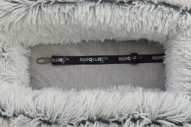 Автомобільний підлокітник для собак | Універсальний, миючий, зносостійкий, для середніх консолей, передніх та задніх сидінь | Сумка для собак, для маленьких порід | Колір: світло-сірий