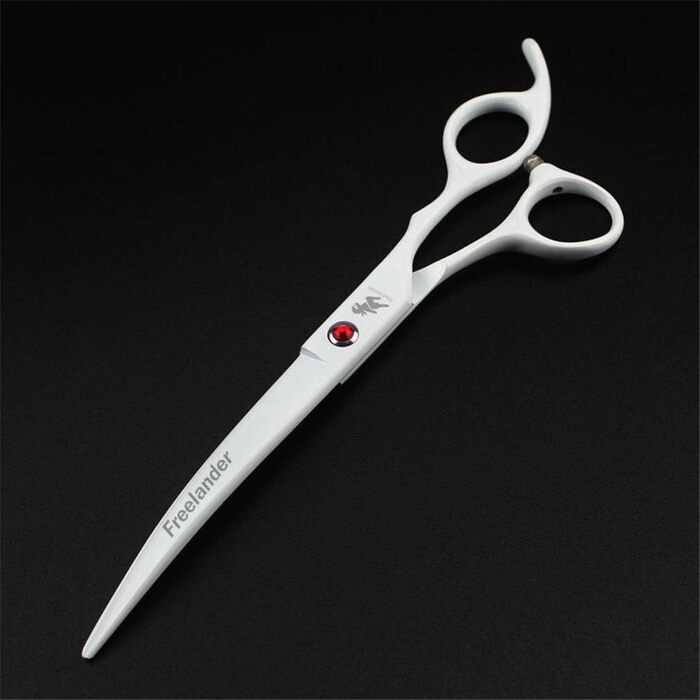 Набір професійних ножиць для грумінгу тварин (7.0 дюймів), нержавіюча сталь. Ножиці для собак та котів, ножиці для розрідження шерсті. Ідеально для грумінгу вдома та у професійних салонах.
