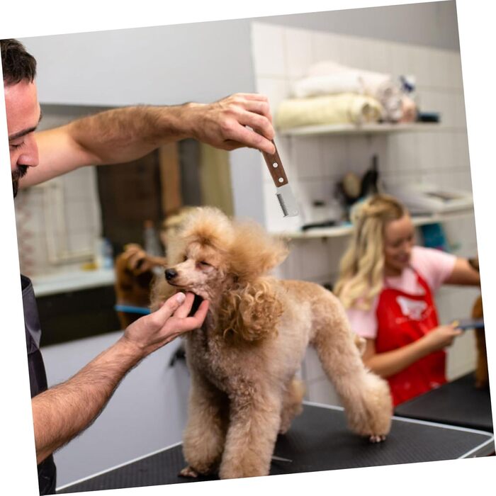 Набір щіток для собак POPETPOP: догляд за шерстю, видалення ворсу, ергономічний дизайн