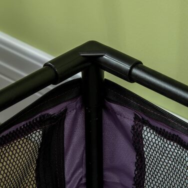 Переноска для кота PawHut 48,5 см, фіолетовий, для кошенят та мініатюрних собак