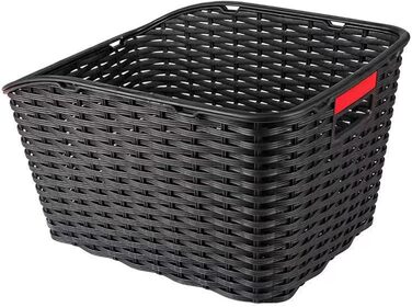 Велика плетена корзина для велосипеда: міцна, з ручкою та дзеркалом PP для сумок, тварин, овочів та м'ячів