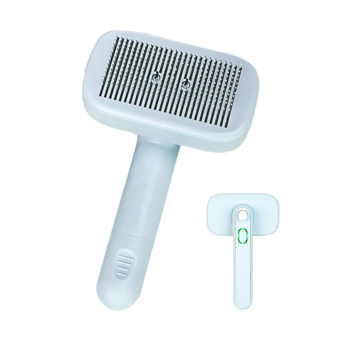 Щітка для видалення ворсу для собак і котів, самоочисна, для догляду за шерстю, масажна, для цуценят та кошенят