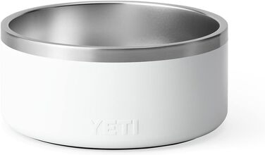 Миска для собак YETI Boomer, біла, 8 дюймів, нержавіюча сталь