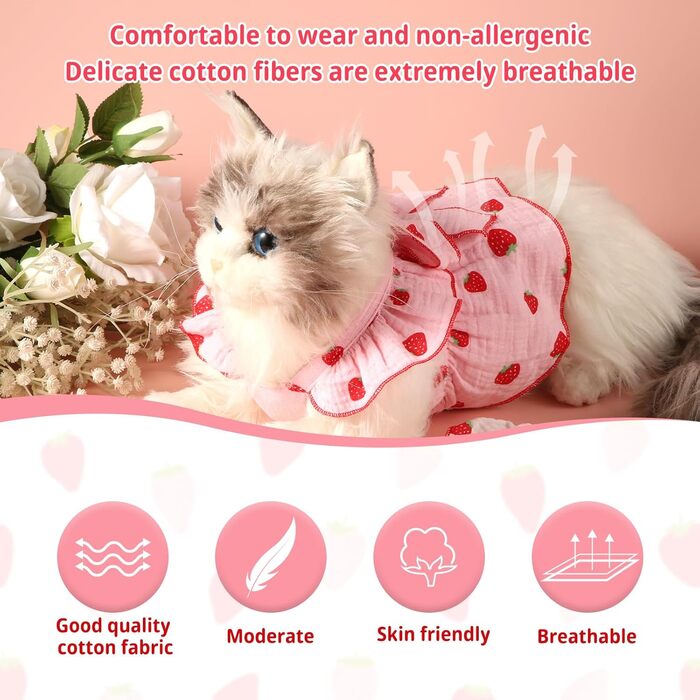 Сукні для собак та котів, принт 